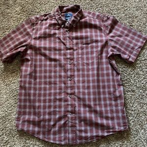 Men’s George plaid shirt size large